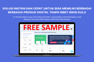 FREE SAMPLE ONESEVENTEEN - GRATIS 117 PRODUK DIGITAL BUNDLE