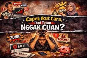 Capek Ikut Cara Orang, Tapi Tetap Nggak Cuan?