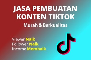 Jasa Pembuatan Konten TikTok Murah Berkualitas