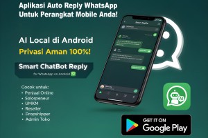 AI WhatsApp Auto-Reply yang BENERAN lokal dan privasi aman!