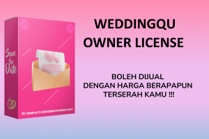 WEDDINGQU LISENSI OWNER - BEBAS JUAL ULANG DENGAN HARGA BERAPA SAJA