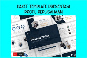 Paket Template Presentasi Profil Perusahaan