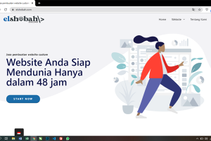 Jasa website Custom - Paket Basic - elshobah developer