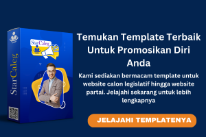 StarCaleg Template Promosi Caleg