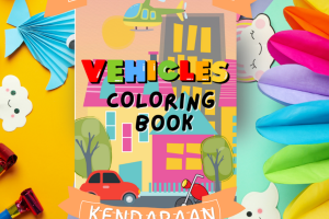 VEHICLE COLORING BOOK