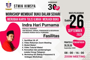 Workshop Membuat Buku dalam Sehari 