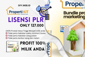 PLR Lisence PropertiKIT Jual tanpa batas unlimited User unlimited profit