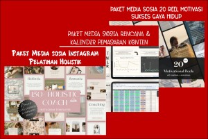 3 Bundle Template Sosial media Premium & Eksklusif Populer terbaik Vol.-5