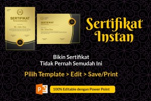 Sertifikat Instan