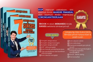 EBOOK 7 LANGKAH MUDAH SUKSES BERBISNIS BIMBEL PRIVAT