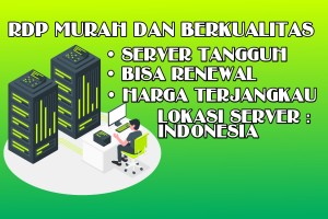 RDP Murah dan Berkualitas