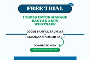 GRATIS Tools Whatsapp Pemanasan Nomor Baru