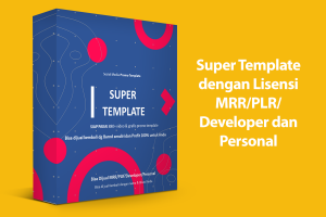 Bundle Super Template Bisa Dijual Kembali