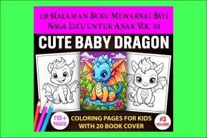 3 Bundle Halaman mewarnai anak Premium & Eksklusif terbaik Vol.-5