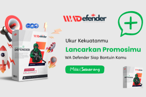 WA Defender Lifetime - Solusi Kirim Promosi Pakai WA Sender Tanpa Cemas Kena Blokir