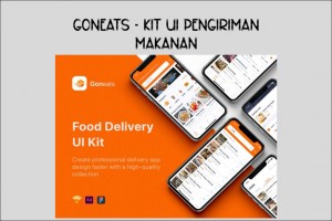 GonEats - Kit UI Pengiriman Makanan