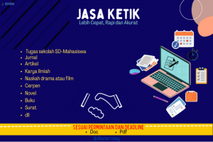 JASA KETIK ONLINE CEPAT 