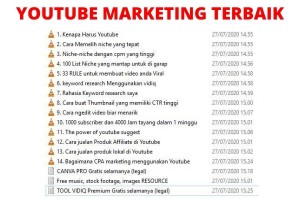 Cara Mudah Optimasi Youtube