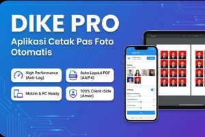 Cetak Pas Photo otomatis 