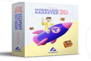 Ecourse Modelling Karakter 3D Belajar Desain 3D World