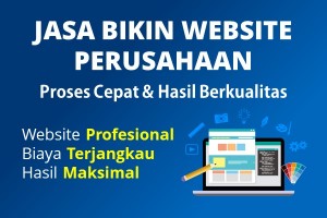 Jasa Pembuatan Website Perusahaan Murah & Berkualitas