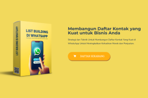 List Building di Whatsapp