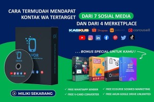 Favor Phone Extrator + WA Sender dan Free Akun Google Drive Unlimited