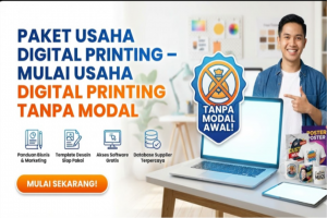 Paket Usaha Digital Printing &ndash; Mulai Usaha Digital Printing Tanpa Modal