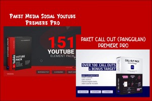 Paket Media Sosial Youtube Premiere Pro dan Call out Premiere Pro