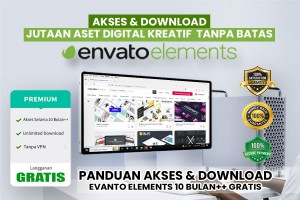 Panduan Akses Evanto Elements 10 Bulan++ Secara Gratis