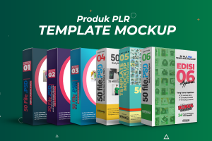 PLR (Licensi) Semua Template Mockup dari GUBUKHIJAU