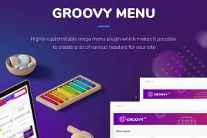 Groovy Mega Menu - Responsive Plugin for WordPress