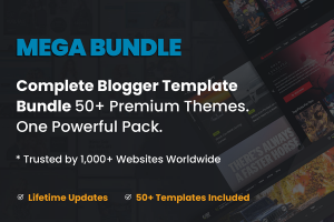 Mega Bundle Template Blogger