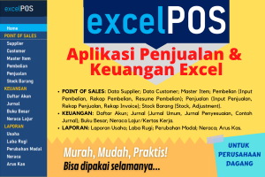 Aplikasi Penjualan dan Keuangan excelPOS