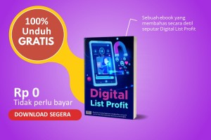 EBOOK GRATIS Digital List Profit - Konsep mendapatkan Income dari Produk Digital + List Building