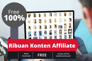 RIBUAN VIDEO KONTEN AFFILIATE