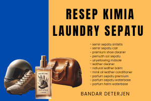 Resep Lengkap Kimia Laundry Sepatu