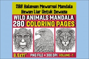 3 Bundle Halaman mewarnai Relaksasi Premium & Eksklusif terbaik Vol.-10