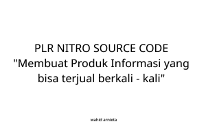 PLR NITRO KODE SUMBER