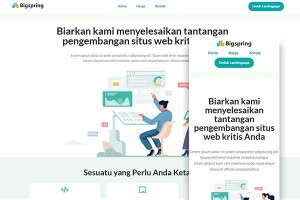 Template Landingpage