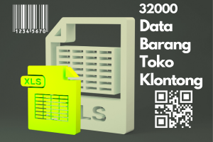 Database Barang toko klontong 32.000