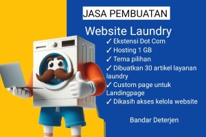 Jasa Pembuatan Website Toko Laundry