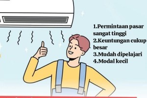 RAHASIA SUKSES USAHA CUCI AC DARI NOL OMSET PULUHAN JUTA