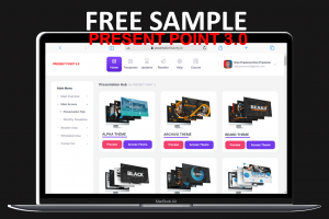 FREE SAMPLE PRESENT POINT 3 - GRATIS SLIDE PRESENTASI PROFESIONAL